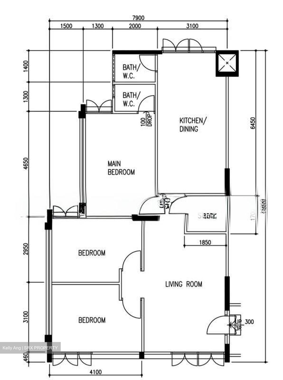 Blk 365 Clementi Avenue 2 (Clementi), HDB 4 Rooms #555077421